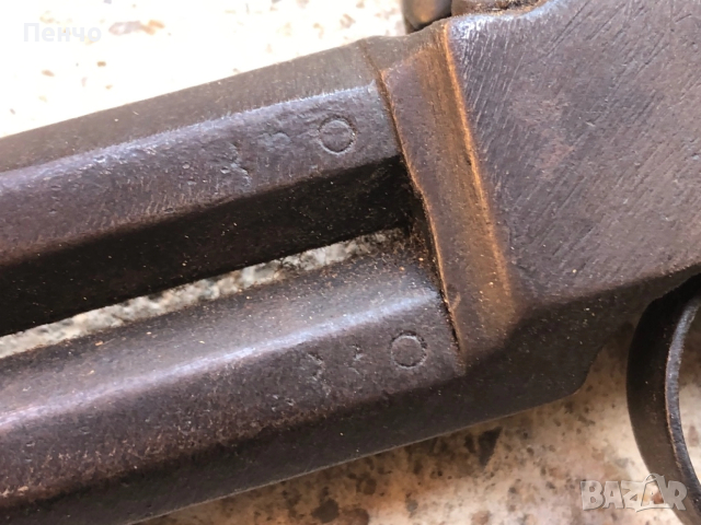 старинен капсулен двуцевен пистолет, снимка 5 - Антикварни и старинни предмети - 39028282