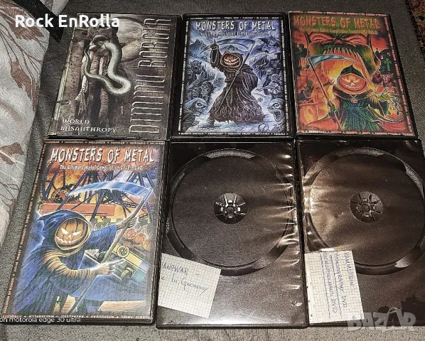 DVD-R дискове с метъл концерти и клипове !, снимка 2 - DVD дискове - 49803851