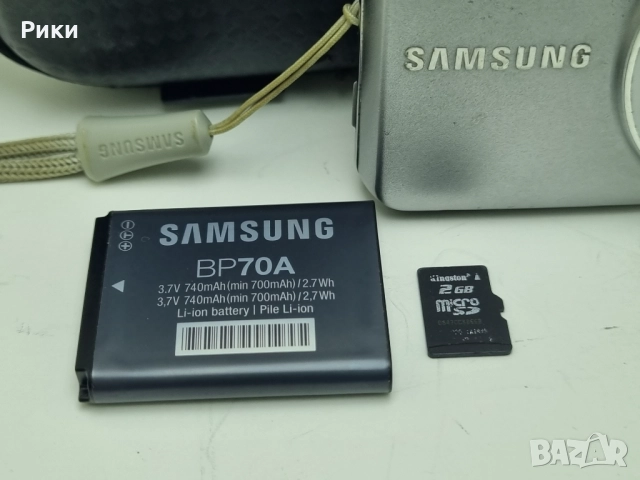 Samsung Digital Camera ST93 16.1MP Silver, снимка 14 - Фотоапарати - 52941547