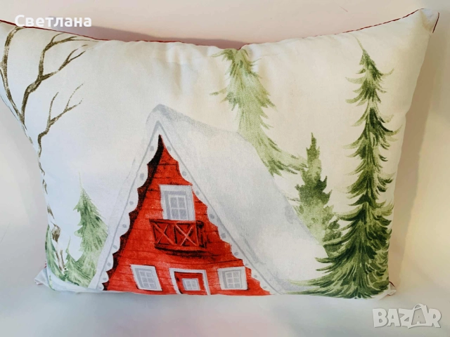 Коледни възглавнички, снимка 11 - Декорация за дома - 52668439