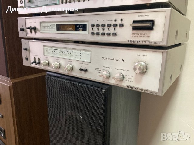 Uher VG 825 stereo Uher EG 725 stereo, снимка 5 - Ресийвъри, усилватели, смесителни пултове - 40097510