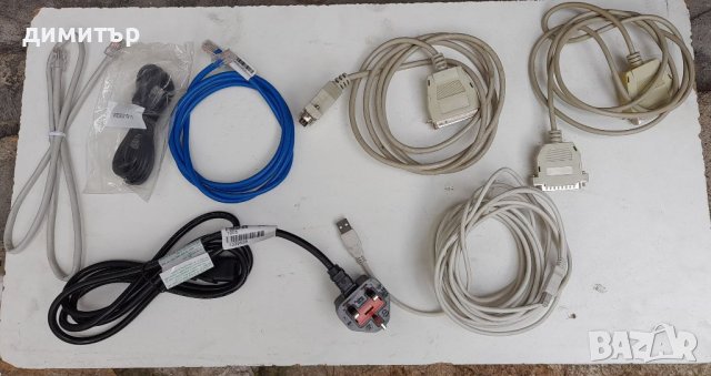 Кабели разни за компютър 7бр и кабели разни 6 бр., снимка 1 - Кабели и адаптери - 41361943