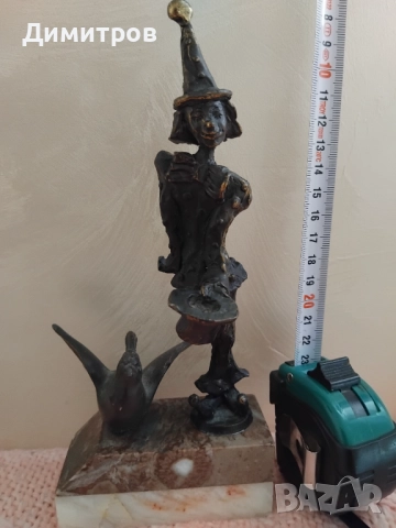 Скулптура пластика от бронз, снимка 4 - Антикварни и старинни предмети - 52787359
