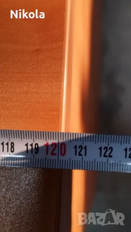 Бюро 70/140см и 120/60см височина 74см цбят череша , офис маса 2бр , снимка 7 - Бюра - 49277829