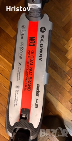 Електрическа тротинетка скутер Segway ninebot f3  чисто нова! цена 4, снимка 3 - Други спортове - 53541983