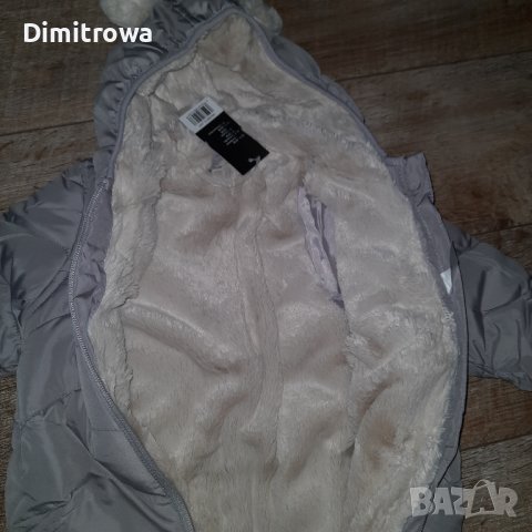 Намалена цена 22лв  р-р62-68см/2-6мес зимен гащеризон, снимка 10 - Бебешки ескимоси - 41524179