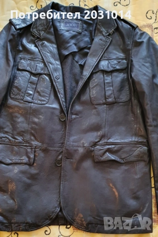 Мъжко яке естествена кожа 