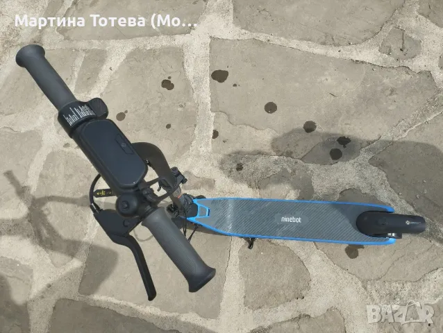 Електрически скутер тротинетка Ninebot , снимка 2 - Скейтборд, ховърборд, уейвборд - 49514251