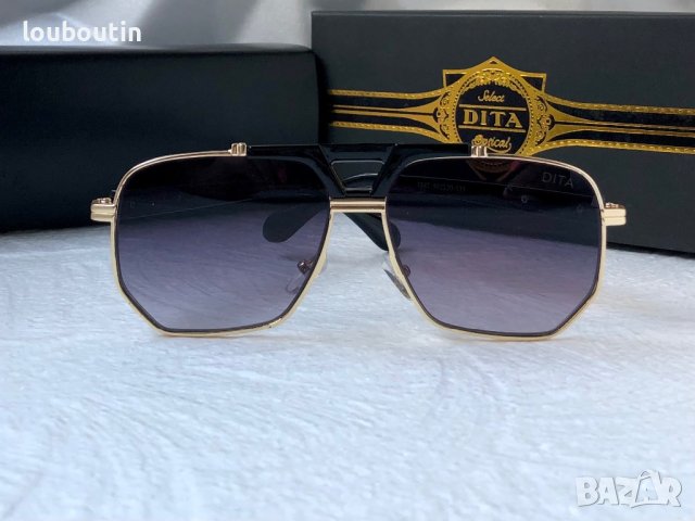 DITA Мъжки слънчеви очила 2 цвята черни кафяви , снимка 8 - Слънчеви и диоптрични очила - 41940218
