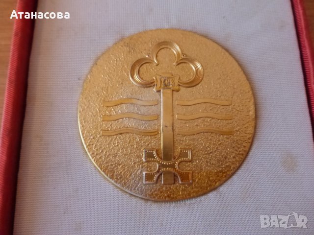 Рядък украински плакет "Хмелницки" в кутия 1970 г, снимка 6 - Антикварни и старинни предмети - 44202482