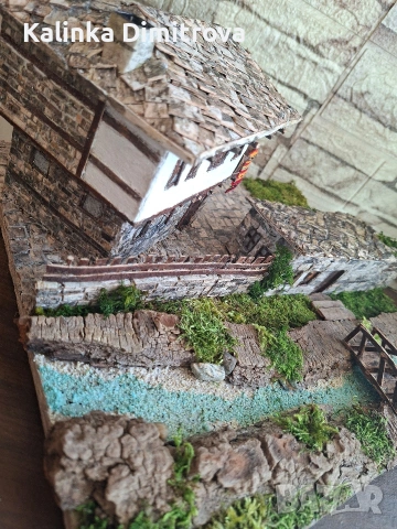 Макет на къща в Боженци-изцяло ръчна изработка., снимка 5 - Декорация за дома - 53783868
