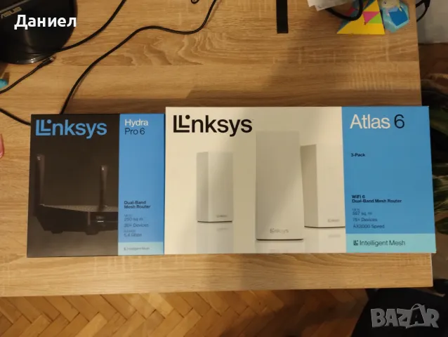 Mesh комплект Linksys - рутер Hydra 6 Pro + три броя Atlas 6, снимка 3 - Рутери - 49325221