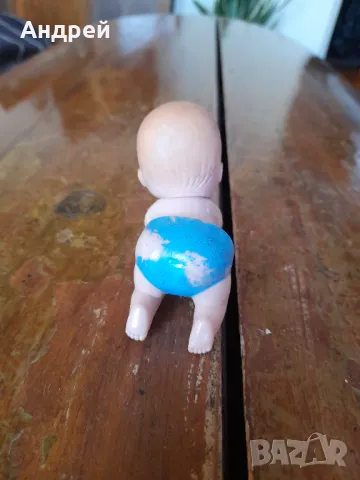 Стара механична кукла бебе, снимка 3 - Други ценни предмети - 48025973