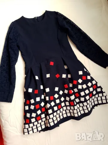 Детска официална рокличка за 7-8 годишно момиченце, ръст 128 см