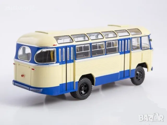 ПАЗ 652 градски автобус 1958 - мащаб 1:43 на Наши Автобуси моделът е нов в блистер, снимка 3 - Колекции - 50090483