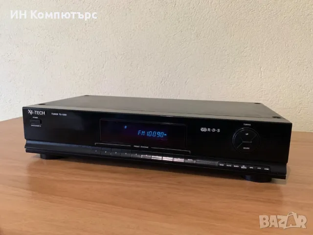 Продавам стерео тунер с RDS X4-TECH, снимка 4 - Други - 49496412