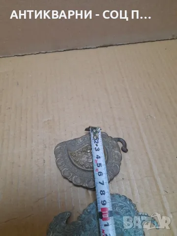 Комплект От 2бр Стари Единични Пафти За Народни Носии., снимка 9 - Антикварни и старинни предмети - 49199988