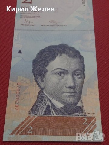 БАНКНОТА ВЕНЕЦУЕЛА УНИКАТ ПЕРФЕКТНО СЪСТОЯНИЕ МНОГО КРАСИВА ЗА КОЛЕКЦИЯ ДЕКОРАЦИЯ 36730, снимка 5 - Нумизматика и бонистика - 39847129
