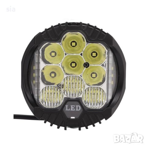 Халоген 20СМ - КРЪГЪЛ, LED, 90W, 12V - 24V, 1бр, снимка 3 - Аксесоари и консумативи - 42029298