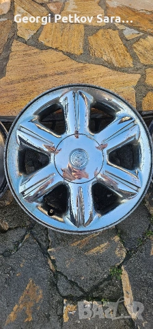 Оригинални хромирани джанти Mopar 16" за Chrysler PT Cruiser – Made in USA, снимка 5 - Гуми и джанти - 53658936