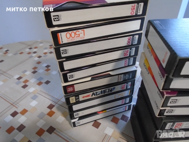 betamax касети, снимка 3 - Плейъри, домашно кино, прожектори - 52685688