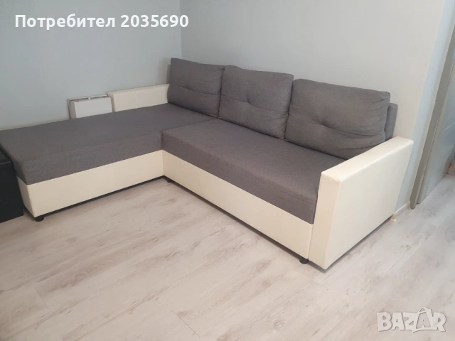 Ъглов диван 