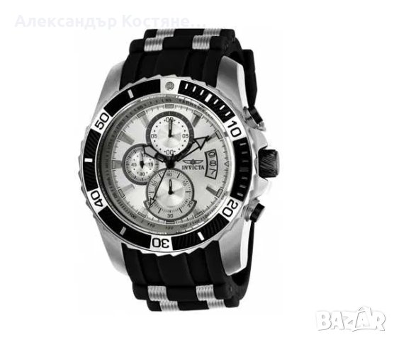 Мъжки часовник Invicta Pro Diver - SCUBA 45mm, снимка 1 - Мъжки - 40362783