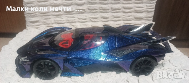 Метална кола Apollo Evo - 2021 г.   Мащаб 1:18, снимка 9 - Колекции - 52574814