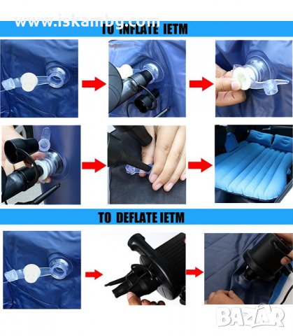 НАДУВАЕМО ЛЕГЛО, МАТРАК ЗА КОЛА - код 2484, снимка 8 - Аксесоари и консумативи - 33939055