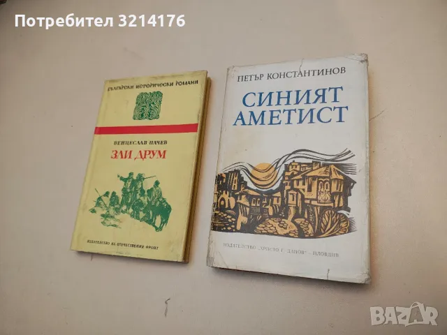 Синият аметист - Петър Константинов