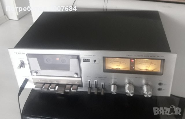 Toshiba stereo cassette deck PC-335, снимка 3 - Декове - 44269800