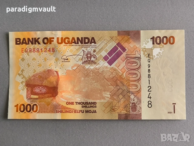 Банкнота - Уганда - 1000 шилинга UNC | 2021г.