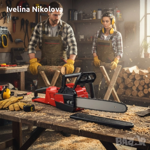 Акумулаторен верижен трион 40V PFBCS401 – Мощност без кабел и без компромиси, снимка 5 - Селскостопанска техника - 52468294