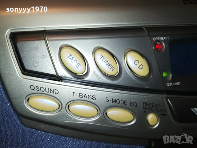 AIWA CSD-FD94EZ-RADIO/CD/REVERSE DECK-ВНОС GERMANY 0204222032, снимка 8 - Радиокасетофони, транзистори - 36321981