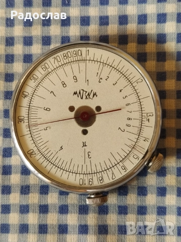 СССР кръгла логаритмична линийка