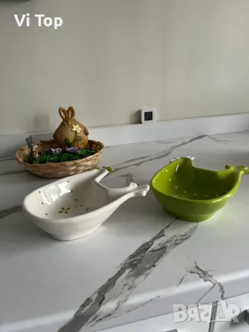 Фигури  за Великден,патета ,зайчета подноси, снимка 6 - Статуетки - 33166508