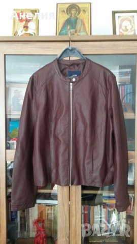 Дамско кожено яке, снимка 1