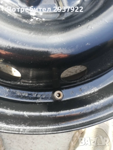 Железни джанти 14' 4х100 ет43/ц.о 56.1, снимка 6 - Гуми и джанти - 52462590