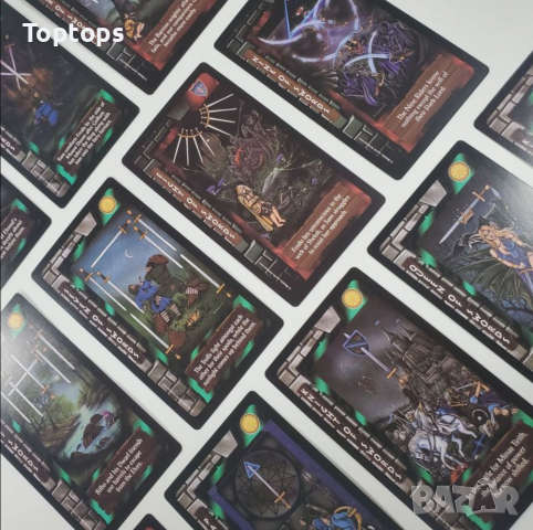 Таро карти: Lord of the Rings Tarot, 7x12 см с хартиена книжка, снимка 11 - Карти за игра - 36310572