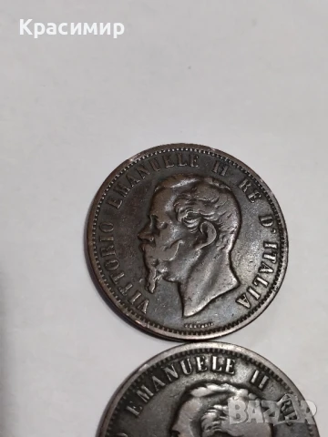 10 Чентесими 1866 г., снимка 11 - Нумизматика и бонистика - 51142179