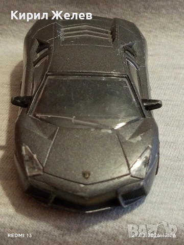 Метална количка Lamborghini много красива за КОЛЕКЦИЯ ДЕКОРАЦИЯ 38943, снимка 2 - Колекции - 53571045