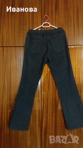 Дънки с ластик на талията, снимка 8 - Дънки - 42433605