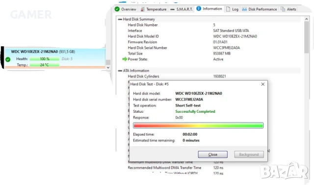 HDD SATA хард дискове, 0 часа работа и 100% здраве и производителност, снимка 10 - Твърди дискове - 50717829