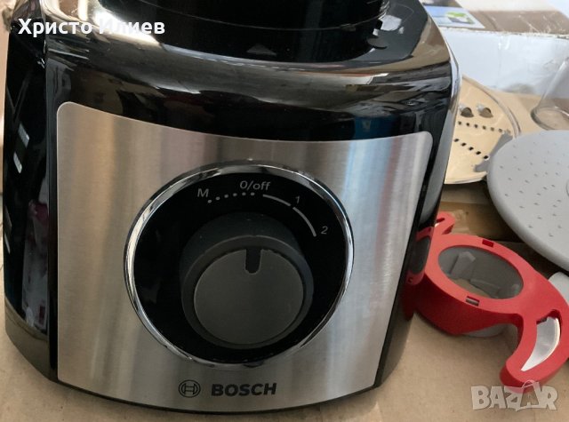 Кухненски робот Bosch MCM3501M за рязане стъргане месене 800 W, снимка 12 - Кухненски роботи - 39907507