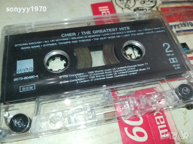 CHER-ORIGINAL TAPE 2407251645, снимка 10 - Аудио касети - 51130581