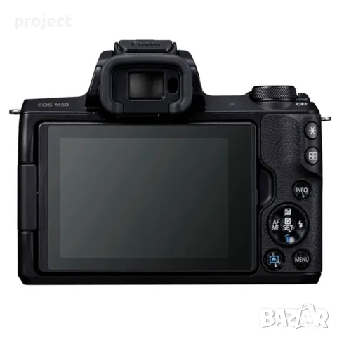 Canon EOS M50 + EF-M 15-45 .Перфектно състояние.Промо цена, снимка 4 - Фотоапарати - 56193627