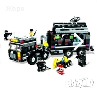 Конструктор градска полиция специален отряд 842 части 0231136, снимка 4 - Конструктори - 48132987