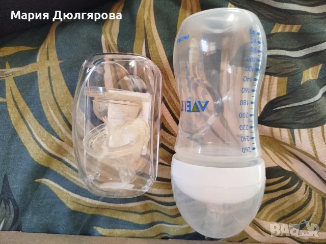 Ново шише Philips avent + накрайници