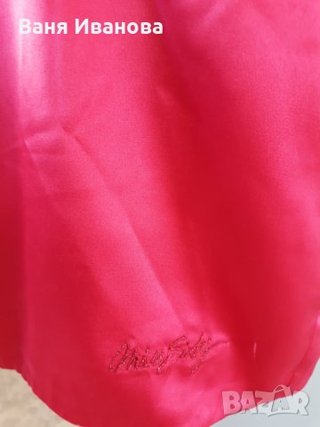 Наситено цикламена рокля-блузон Miss Sixty, снимка 3 - Рокли - 35886315