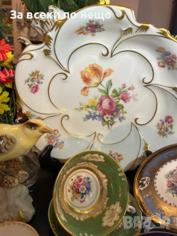 W. Germany  Circa  1964 “Jlmenau” автор и художник ръчно нарисувана купа (плато) Код P1899